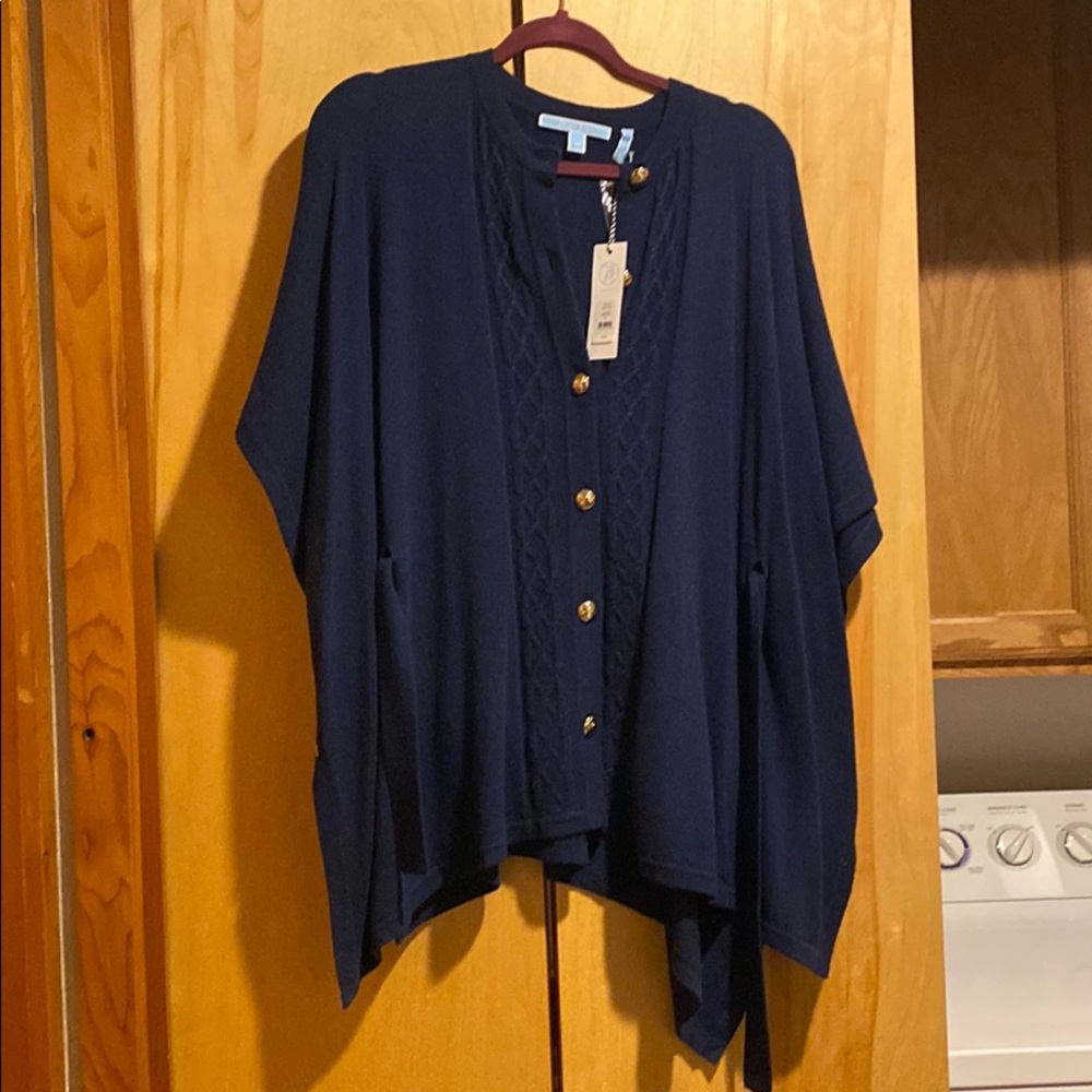 Draper James Poncho Sweater